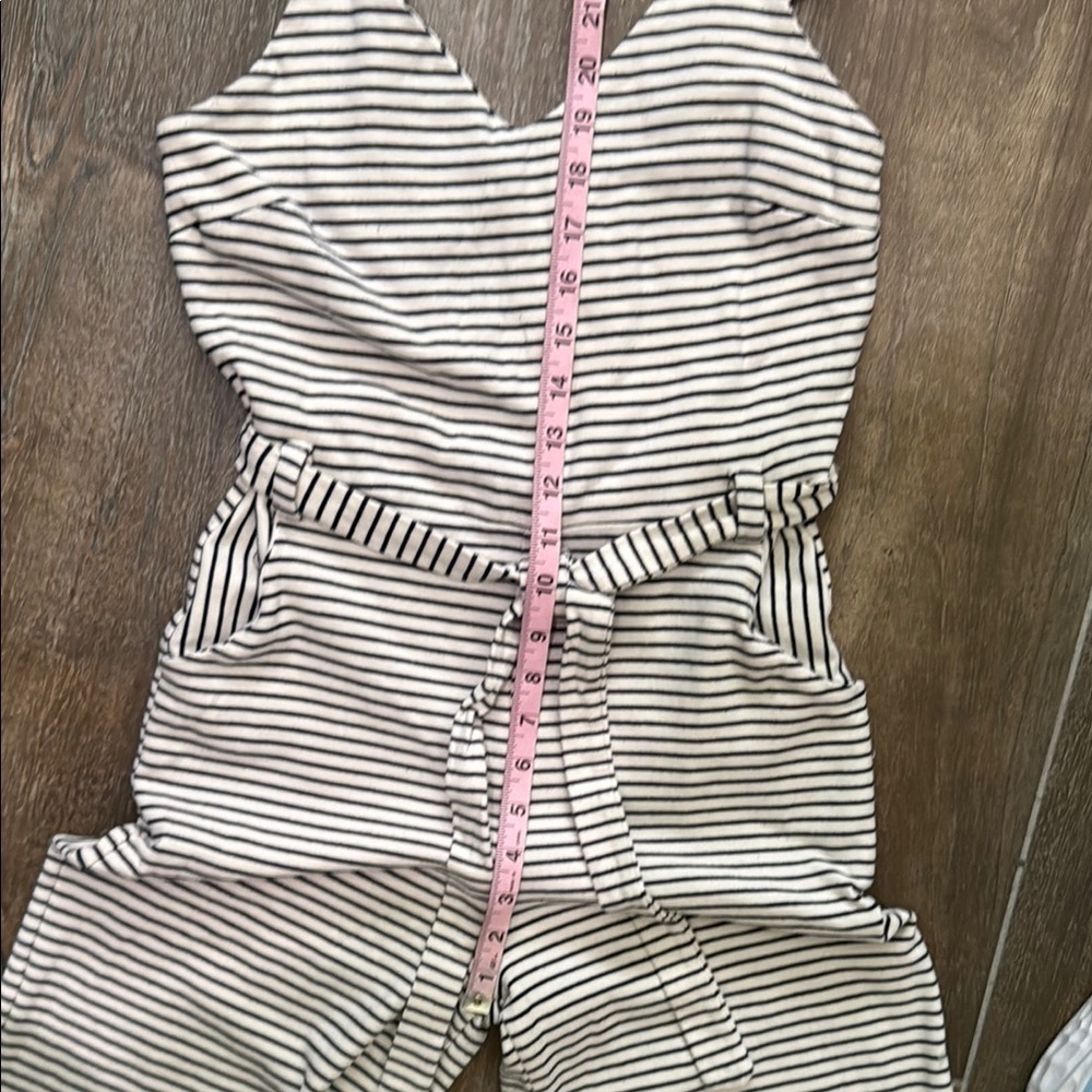 Monteau Cream Sleeveless Jumpsuit Resort Wear - Picture 9 of 12